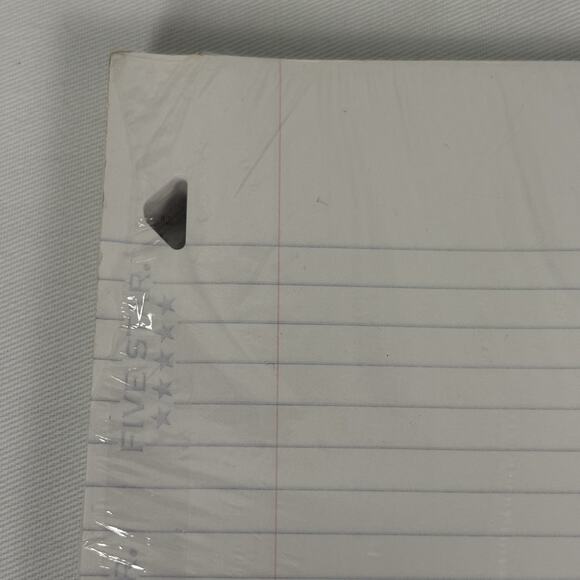VTG Five Star 3 Hole Reinforced Notebook Filler Paper College Ruled 100 Sheets - Picture 5 of 5